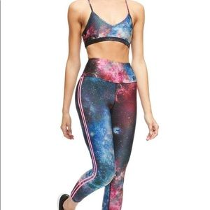 NWOT Good American Galaxy sports bra